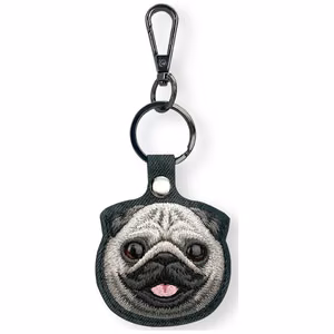 Nimmy New Big Eyed Pet 2.0 lielacaina suņa formas izsekotāja maciņš – melns