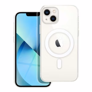 Case for iPhone 13 Clear Mag Cover (STR / CAMERA PROTECTION) compatible with MagSafe transparent