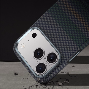 Benks Magnetic Armor Pro Aurora 600D kevlara vāciņš (C.K.FL.AP.SR.A073) iPhone 18 Pro Max / 17 Pro Max ar kameras vadības pogu