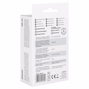 Savio MB-04 pele universāla Bluetooth IR LED 1600 DPI