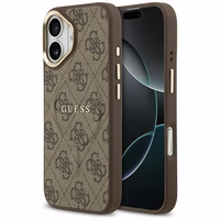 GUESS apvalks IPHONE 17 saderīgs ar MagSafe GUHMP17SP4MSEGCW (PU 4G ar klasisko) brūns