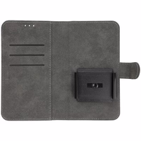 Wonder Common universāls grāmatiņveida maciņš (XL) Samsung A12/A13 4G/A34 5G/A02S/Xiaomi Redmi 12 4G/12C/Note 12 4G melns