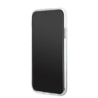 Karl Lagerfeld Šķidrie Spīdumi Choupette galvas MagSafe apvalks iPhone 11 / Xr - caurspīdīgs