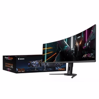 GIGABYTE CO49DQ OLED Curved Gaming Monitor - 5120x1440(DQHD), 1800R, 144Hz, 0.03ms, KVM, FreeSync Premium Pro, HDMI 2.1