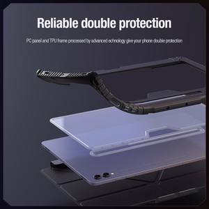 Nillkin Bumper Leather Case Pro чехол для Samsung Galaxy Tab S9+ - чёрный