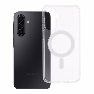 CLEAR MAG COVER viedtālruņa apvalks, saderīgs ar Magnētisko SAMSUNG A17 caurspīdīgs