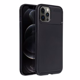 Viedtālruņa apvalks CARBON PREMIUM IPHONE 12 Pro Max melns