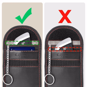 Tech-Protect KLR100 RFID apvalks melns un sarkans