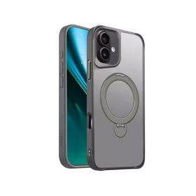 Etteri Matēts Mag Ring maciņš for iPhone 16 Plus 6,7" pelēks