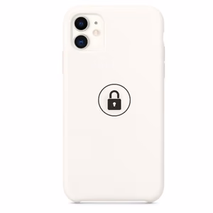 Phone Maciņš "Silicone Maciņš" priekš iPhone 11 / Ivory balts / in package