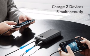 Portatīvais lādētājs VEGER 20000 mAh PD QC3.0 2A 20W L20S (VP2039PD / W2039PD) melns