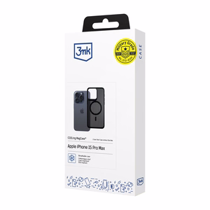 3mk COOLing MagCase Viedtālruņa apvalks Apple iPhone 15 Pro Max - melns