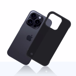 3mk Just20g Matēts viedtālruņa apvalks Apple iPhone 16 Pro Max - matēts melns