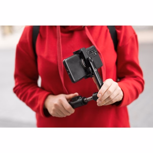 FORCELL F-GRIP S70M Selfie statīvs ar bezvadu tālvadību melns