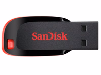 SanDisk zibatmiņa 64GB USB 2.0 Cruzer Blade