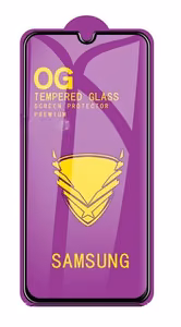 Rūdīts stikls 11D Full Glue Samsung A105 A10/A107 A10S/M105 M10 melns bulk