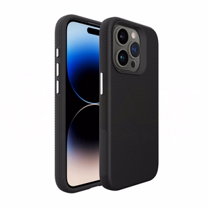 Vmax Trīsstūra formas viedtālruņa apvalks iPhone 15 Plus 6,7" rozā zelts krāsā