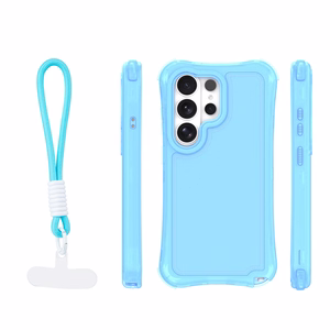 Safepop maciņš ar siksniņu priekš Samsung Galaxy S26 Ultra zils