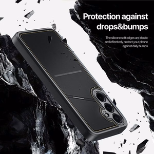 DUX DUCIS case RAFI II MAG with stand compatible with MagSafe for SAMSUNG A35 black