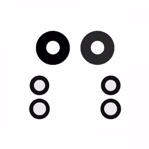 Rear Camera Lens Saderīgs ar Xiaomi 12 Pro rear camera lens (3pcs)