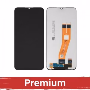 LCD displejs saderīgs ar Samsung A035F A03 ne-ES melns OEM