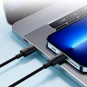 USB kabelis Joyroom S-2024M13 violets Type-C / Lightning 200cm (līdz 20W)