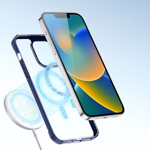 Dux Ducis Clin2 vāciņš iPhone 14 Plus magnētiskais MagSafe apvalks zils