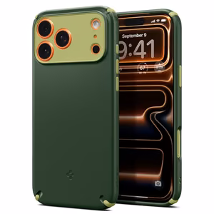 Чехол Spigen Nano Pop Hybrid MagSafe для iPhone 17 Pro Max - зелёный