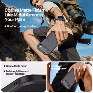 Korpuss Dux Ducis Apple iPhone Air melns (Umbra Pattern)