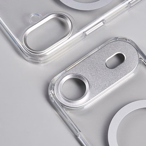 Moshi iGlaze MagSafe vāciņš ierīcei iPhone 17, “Luna Silver” krāsā