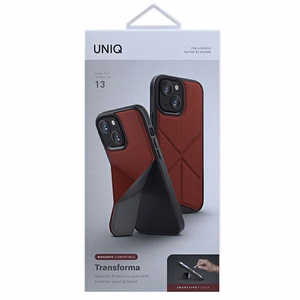 Uniq Transforma Magnētiskais apvalks iPhone 13 - sarkans