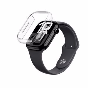 AmazingThing Minimālais pulksteņa apvalks Apple Watch 42 mm - caurspīdīgs