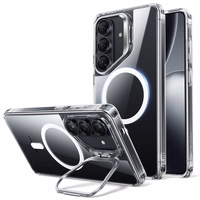 ESR Classic Hybrid Kickstand MagSafe futrālis Samsung Galaxy S26 - Caurspīdīgs