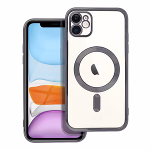 Чехол для iPhone 11 Electro Mag Cover совместимый с MagSafe чёрный