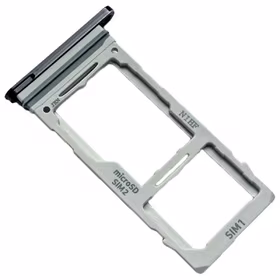 SIM card holder Samsung N985/N986 Note 20 Ultra Mystic Melns original (service pack)