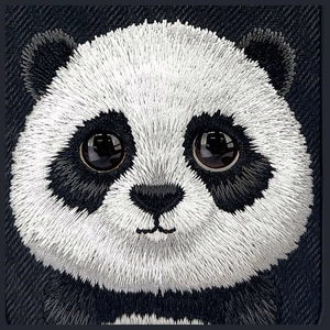Nimmy Big Eyed Pet 2.0 pandas apvalks iPhone 15 - melns
