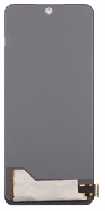 LCD screen Xiaomi Redmi Note 12 4G/Note 12 5G/Poco X5 5G ar touch screen Melns OLED