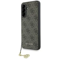 Guess 4G Charms Collection apvalks Samsung Galaxy A56 - Brūns