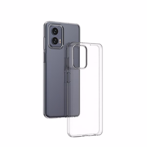 Īpaši plāns 0.5mm viedtālruņa apvalks Motorola Moto G73 5G plāns caurspīdīgs vāks