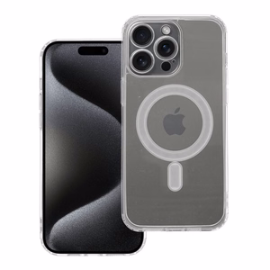 Case Clear Mag Cover (MagSafe) for iPhone 15 Pro Max transparent