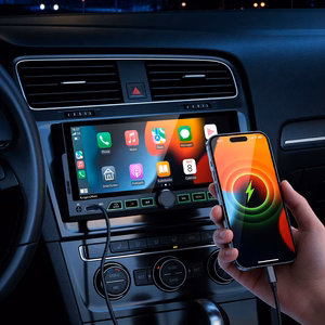 Krüger&Matz KM2017 – 1-DIN automašīnas radio ar CarPlay un Android Auto