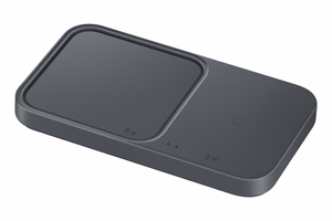 Samsung Duo EP-P5400TBEGEU 15W indukcijas lādētājs ar tīkla lādētāju un barošanas kabeli - melns