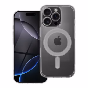 Case for iPhone 16 Pro Clear Mag Cover (STR / Camera Protection) compatible with MagSafe transparent
