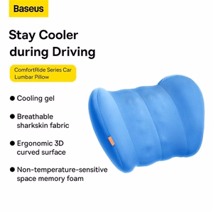 BASEUS ComfortRide sērijas automašīnas dzesēšanas jostas spilvens Galaktikas zils C20036402311-01