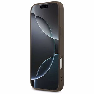 Guess 4G Classic viedtālruņa apvalks iPhone 17 Pro Max - brūns