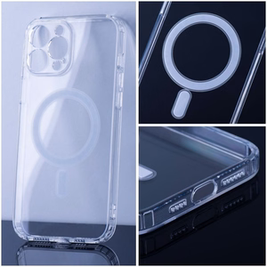 Vāciņš Samsung A27 caurspīdīgs ar MagSafe atbalstu (Clear Mag Cover MID)
