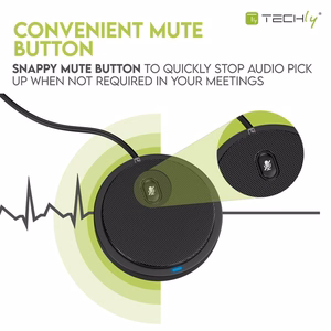 Techly ICC SH-22 microphone melns Conference microphone
