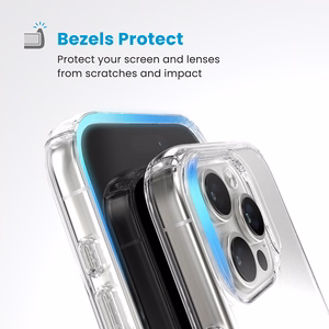 Speck GemShell vāciņš iPhone 16 Pro tālrunim, Clear