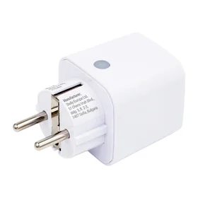 Shelly Plug PM Gen3 Matter 13A viedā kontaktligzda, balta