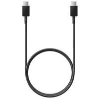 Samsung EP-DA905BBE USB-C – USB-C 3A kabelis 1m (lielapjoma – aizvietojošs iepakojums) – melns